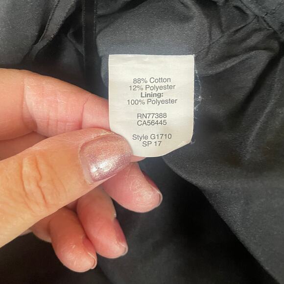 J.Crew Faux Wrap Mini Skirt in Black/White/Gray Stripe Weave Woven Sz 4 - Picture 4 of 4